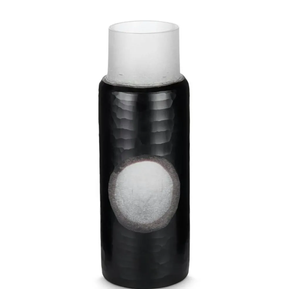 Carved Vase Small, Black