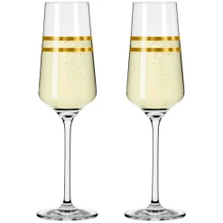 Celebration Deluxe Champagne Glass Stripes 2-pack, 23 cl