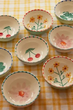 Ceramic Bowl 13,4 cm, Cherry