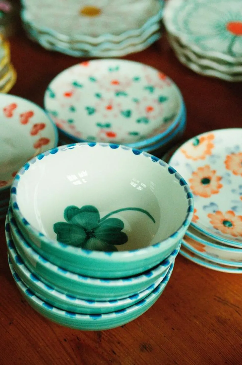 Ceramic Bowl 13,4 cm, Cherry