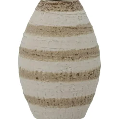Charlen Vase Stoneware H17 cm, Natural