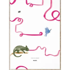Charlie the Chameleon Poster, 50x70 cm