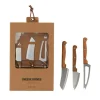Cheese Knives Acacia/Stainless Steel, 3 pcs