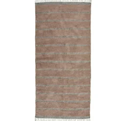 Chen Rug 90x200 cm, Dark Brown