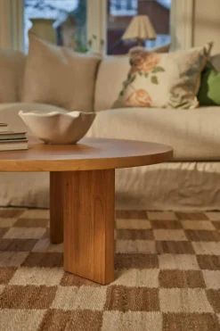 Chess Rug Natural Jute / Off-white, 180x270 cm