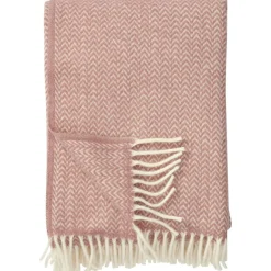 Chevron Plaid 130x200 cm, Nude