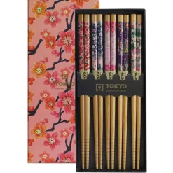 Chopsticks 5-pack, Black