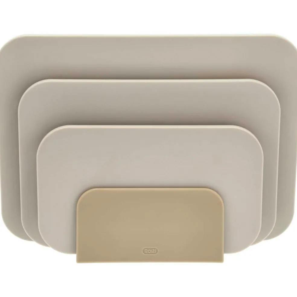 Choptima Chopping Boards With Holder, Nordic Green