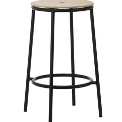 Circa Bar Stool 65 cm, Brown Leather / Ultra leather 41574