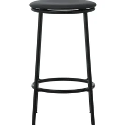 Circa Bar Stool 65 cm, Brown Leather / Ultra leather 41574