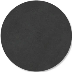 Circle Glass Coaster Nupo 10 cm, Flint Grey