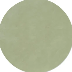 Circle XL Double Table Mat 1-pack, Dark Green/olive Green