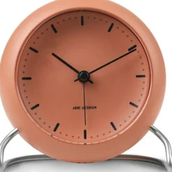 City Hall Table Clock, Sandy Beige