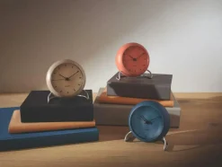 City Hall Table Clock, Sandy Beige