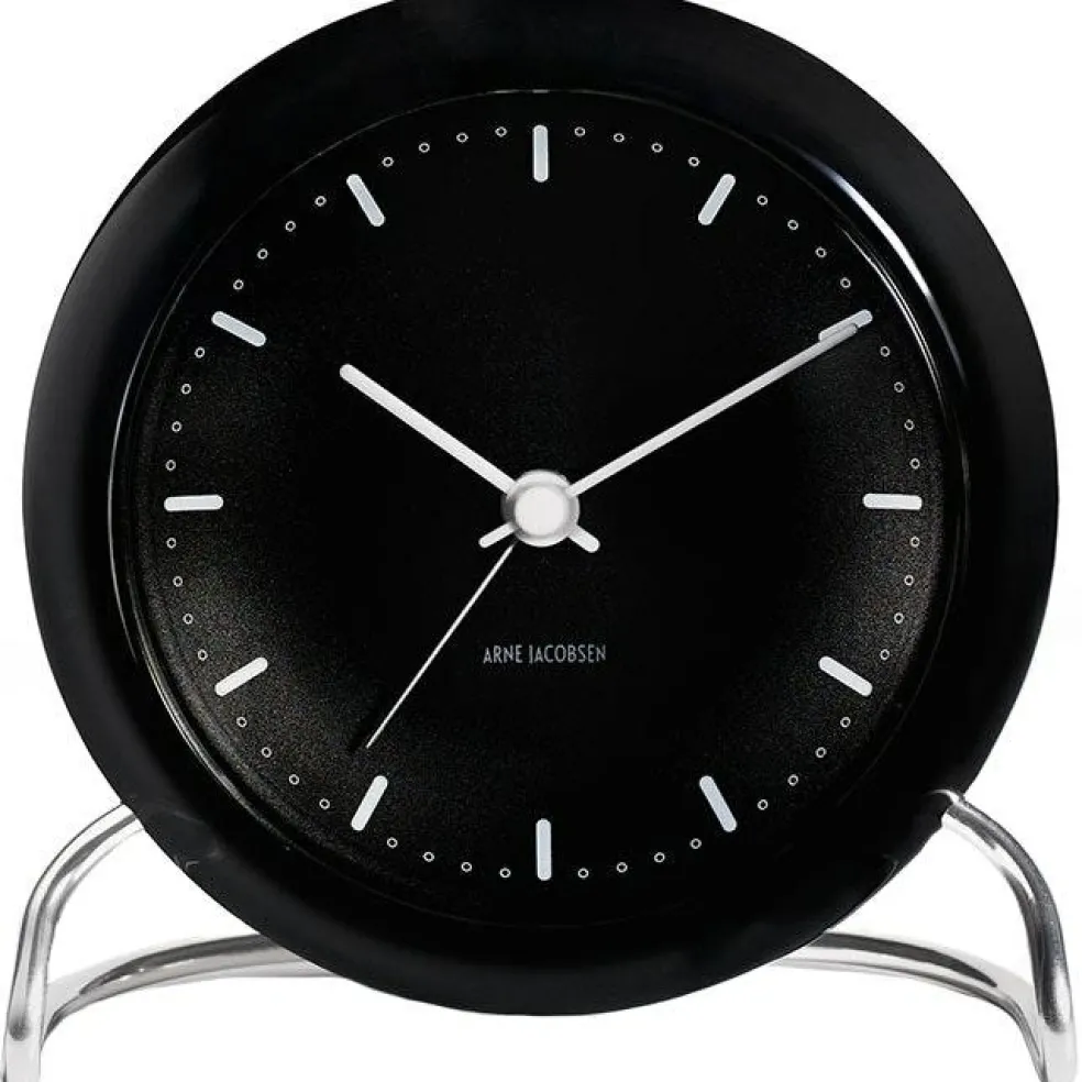 City Hall Table Clock, Sandy Beige