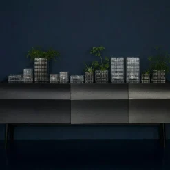 City Light 1 Candle Holder, Clear