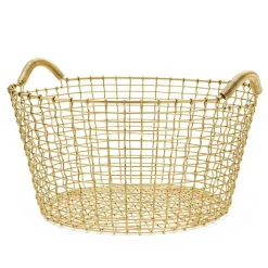 Classic 35 Basket, Brass
