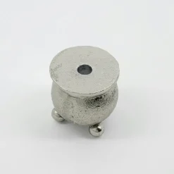 Classic Candle Holder, Antique Silver,