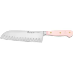 Classic Colour Santoku Knife 17 cm, Pink Himalayan Salt