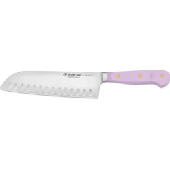 Classic Colour Santoku Knife 17 cm, Pink Himalayan Salt