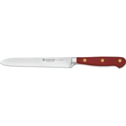 Classic Colour Serrated Utility Knife 14 cm, Velvet Oyster