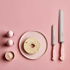 Classic Colour Serrated Utility Knife 14 cm, Velvet Oyster