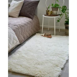 Cloudy Rug 80x150 cm, Natural White