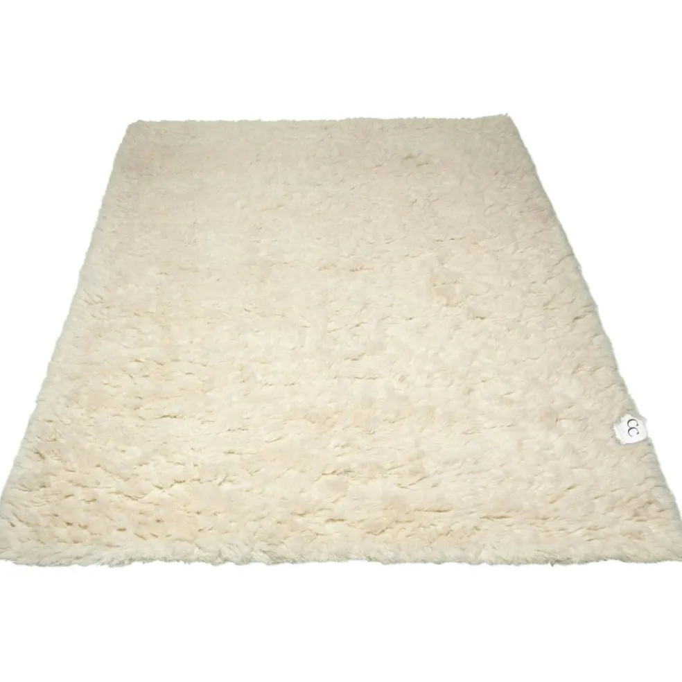 Cloudy Rug 250x350 cm, Natural White