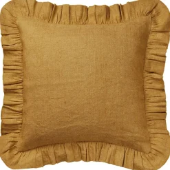 Clover Cushion Cover 50x50 cm, Yellow