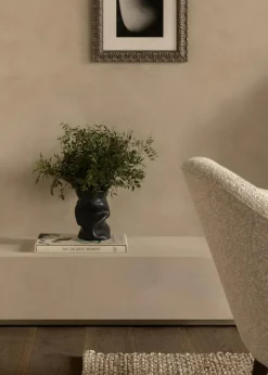 Collapse Vase 20 cm, Black