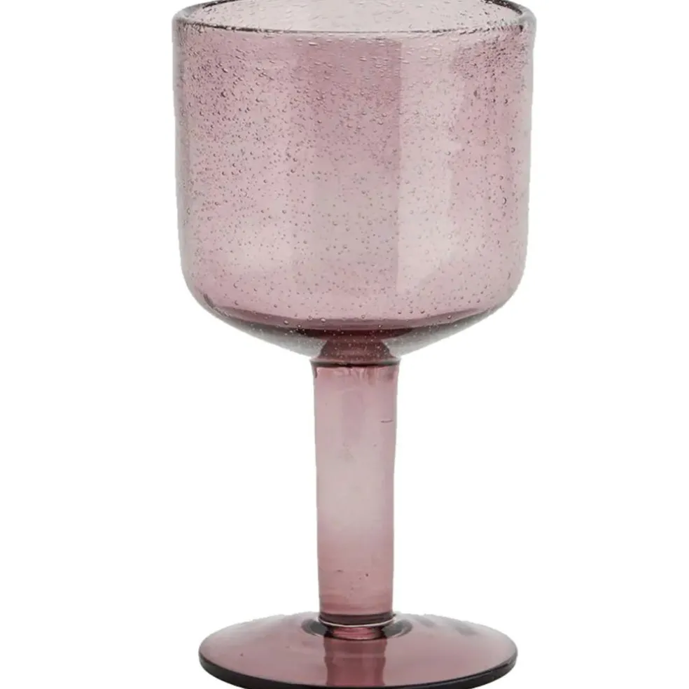 Coloured Wine Glass, Lilac