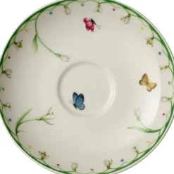 Colourful Spring Coffee Saucer
