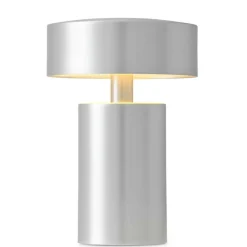 Column Table Lamp Portable Ø12 cm, Aluminium