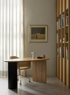 Column Table Lamp Portable Ø12 cm, Aluminium