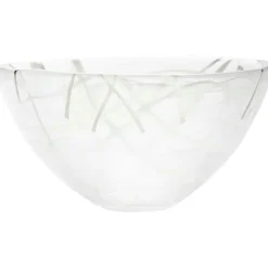 Contrast Bowl White, 23 cm