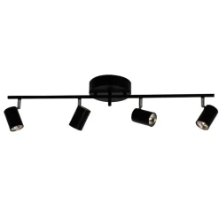 Correct Ceiling Light 4 Low, Black