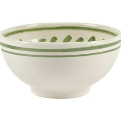 Cottage Flower Bowl 14 cm, Green