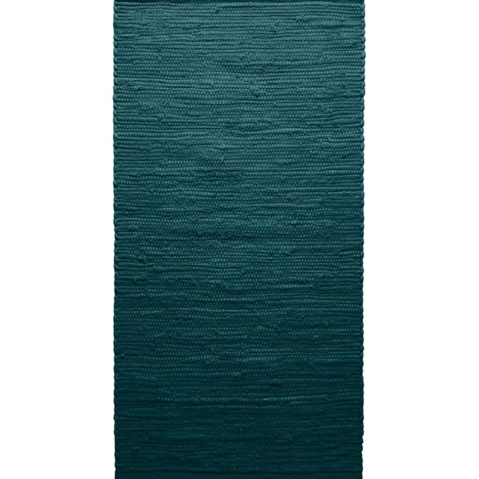 Cotton Rug Petroleum, 60x90 cm