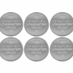 CR2450 Batteries, 6-pack