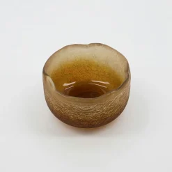 Crackle Tealight Holder, Red