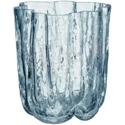 Crackle Vase 121 mm, Clear