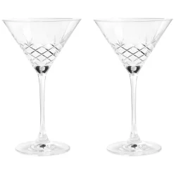 Crispy Cocktail Glass 2 Pcs, Clear