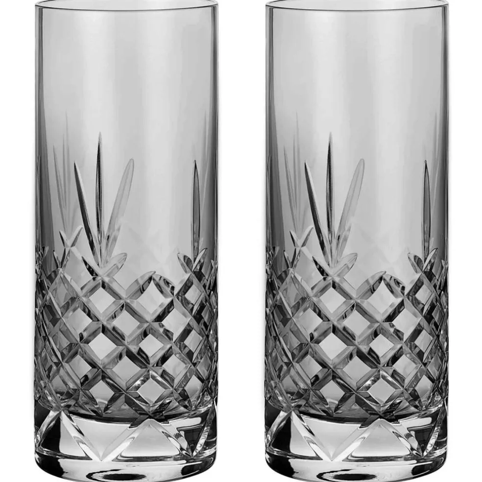 Crispy Highball Glass 2 Pcs, Dark
