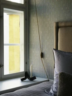 Crooked One Candlestick, Bronze