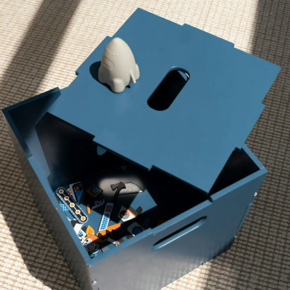 Cube Storage 36x36 cm, Blue