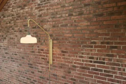 Current Wall Light, Red/Maroon