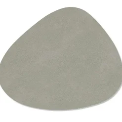 Curve Double Glass Mat, 11x13 cm, Brown/ Sand