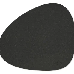 Curve L Placemat Core 37x44 cm, Flecked Anthracite