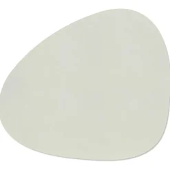 Curve L Table Mat Nupo 37x44 cm, Caviar