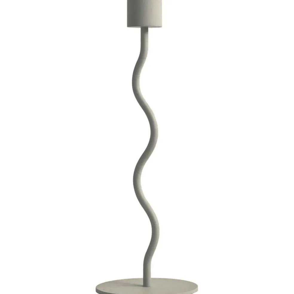 Curved Candle Holder 85 cm, Sand